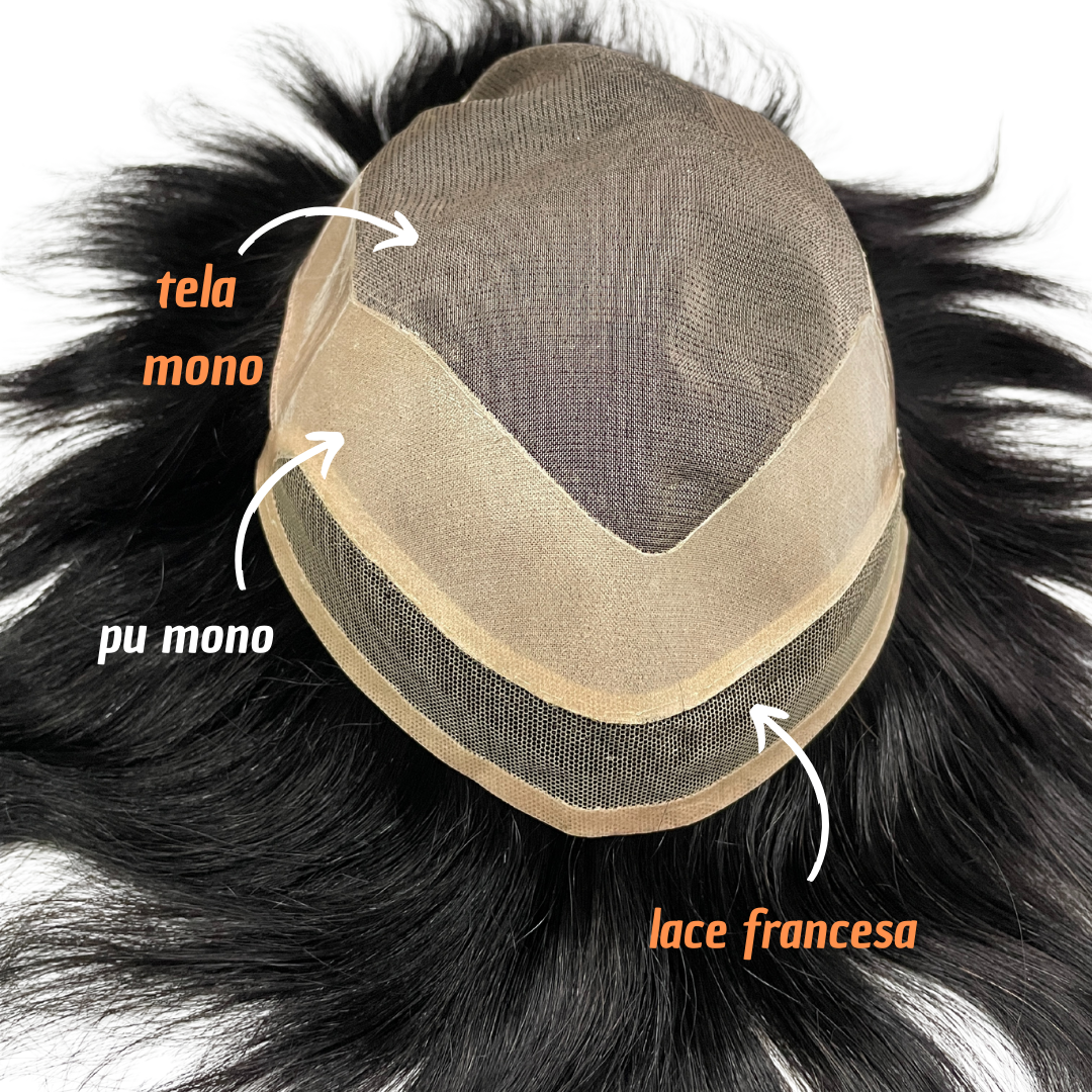 mono front lace 1b castanho escuro