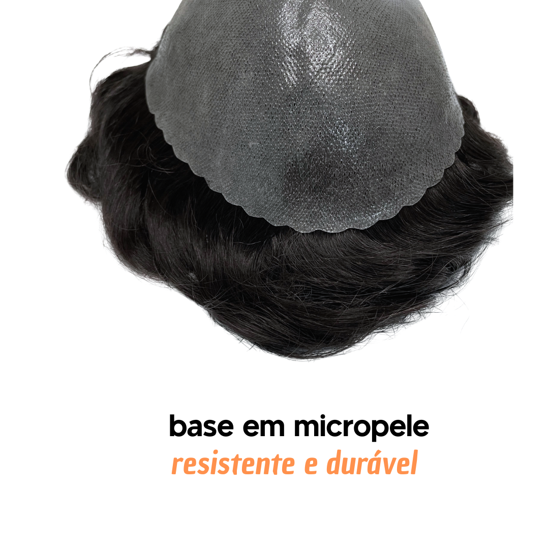 micropele cor 1B castanho escuro