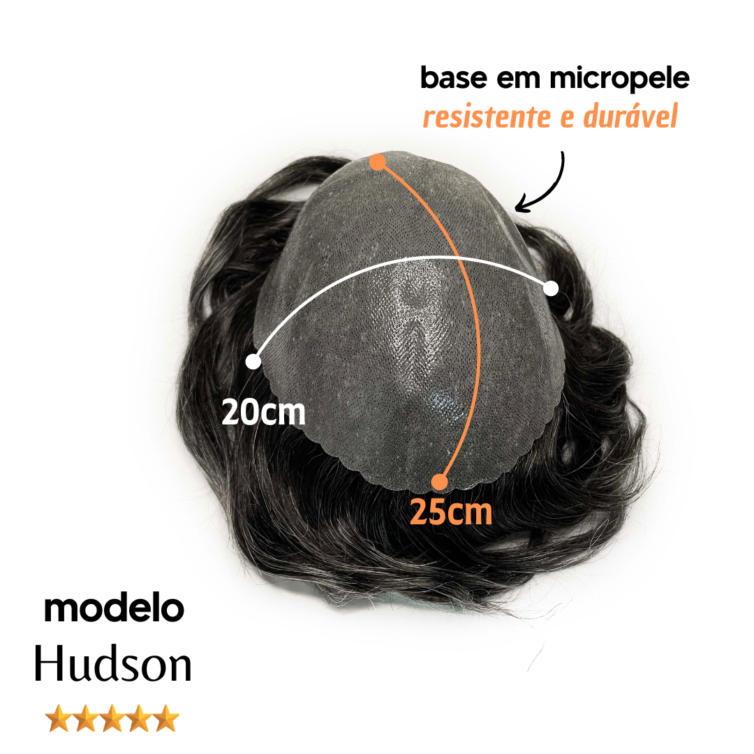 micropele #1B30 castanho escuro com 30% fios brancos